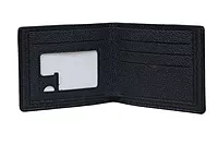 BLACK PU SIM POCKET WALLET