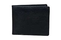 BLACK PU SIM POCKET WALLET