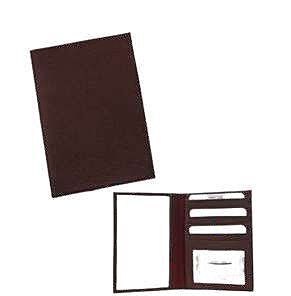 BROWN GOAT LEATHER PASSPORT HOLDER