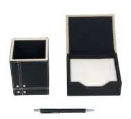 3 IN 1 SET TUMBLER PEN STAND  PEN BOX