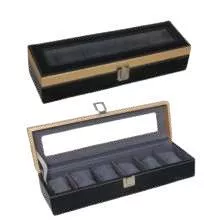WATCH BOX FOR 6 WATCHES