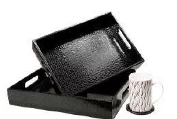 SET OF 2 TRAYS