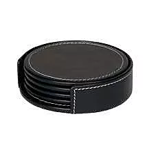 SET OF 4 COASTER WITH TRAY