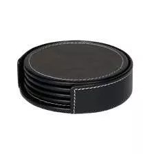 SET OF 4 COASTER  WITH TRAY