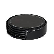 SET OF 4 COASTER  WITH TRAY