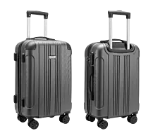 4 Wheeler, Grey Trolley Bag