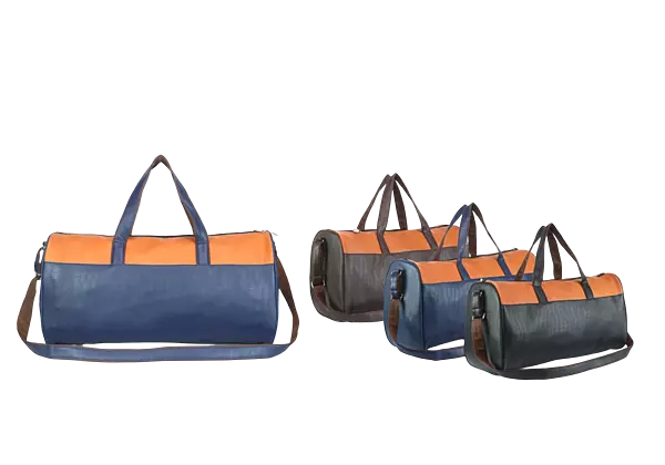 Leatherette Duffel Bag