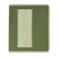 Eco-Friendly Jute Document Folder with Zipper Closure