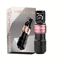 POSEIDON Multi-mode Adjustable OLED Wireless Tattoo Pen With POSEIDON Multi-mode Adjustable OLED Wireless Tattoo Pen With