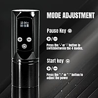 KVM 2 - 3,5 mm Stroke length wireless tattoo machine KVM 2 - 3,5 mm Stroke length wireless tattoo machine