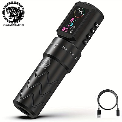 DONGYUNTATTOO adjustable stroke wireless tattoo pen