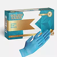 Blue Nitrile Gloves - Small - Medium - Large - XLarge