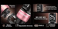 POSEIDON Multi-mode Adjustable OLED Wireless Tattoo Pen With POSEIDON Multi-mode Adjustable OLED Wireless Tattoo Pen With