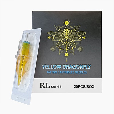 11RM - 13RM - 15RM Round Mag Needles Yellow Dragonfy