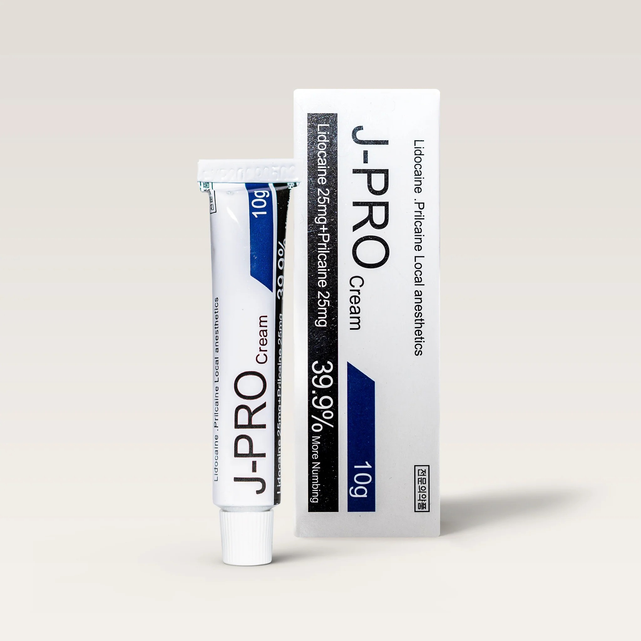 J-PRO Numbing Cream 10g with 39.9% more active ingredients