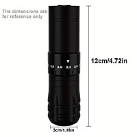 KVM Adjustable Wireless Tattoo Machine