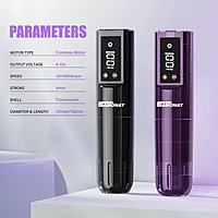Neebol Samonay base tattoo kit 3.5mm stroke length wireless machine