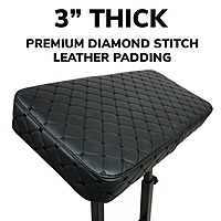 Adjustable XXL Arm Rest Diamond Stitch Premium 3 inch High Density Padding Adjustable XXL Arm Rest Diamond Stitch Premium 3 inch High Density Padding