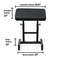 Adjustable XXL Arm Rest Diamond Stitch Premium 3 inch High Density Padding Adjustable XXL Arm Rest Diamond Stitch Premium 3 inch High Density Padding