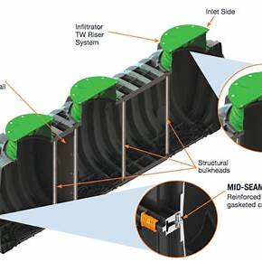 Infiltrator® IM-1530P – 1,787 Gallon Underground Tank for Potable Applications