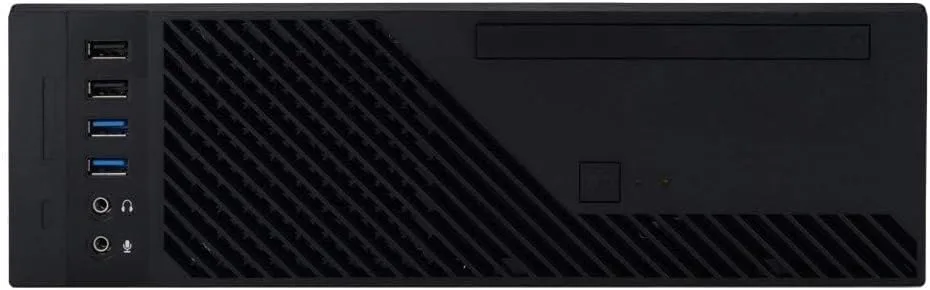 IN WIN Small Form Factor Micro-ATX Desktop Case with Built-In PSU