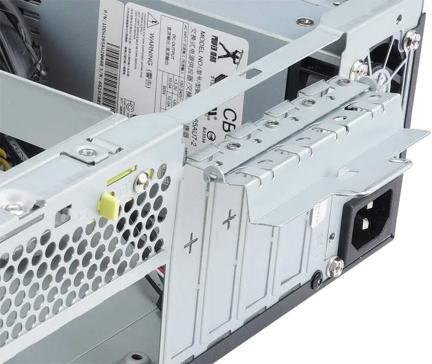 IN WIN Small Form Factor Micro-ATX Desktop Case with Built-In PSU