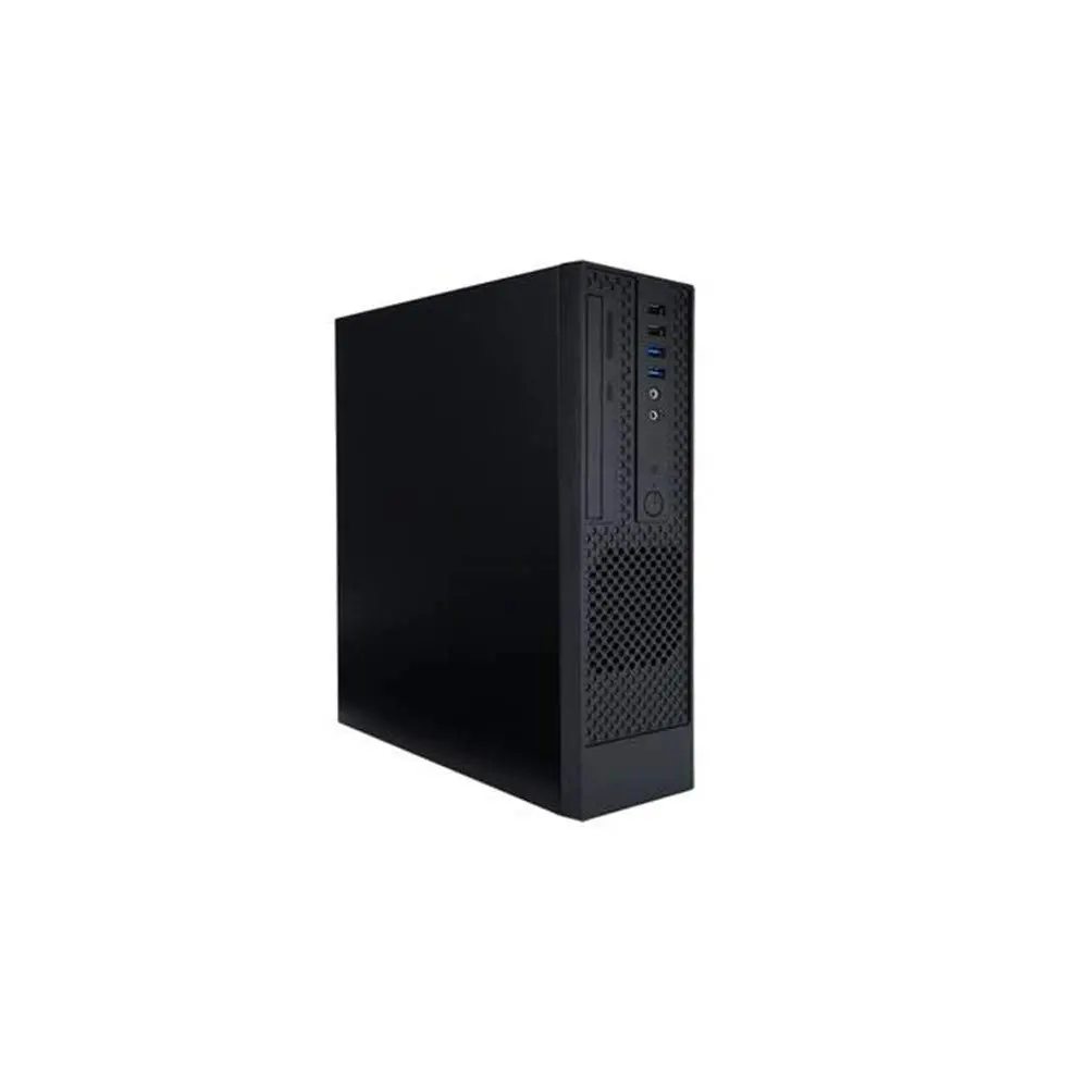 IN WIN Small Form Factor Micro-ATX Desktop Case with Built-In PSU