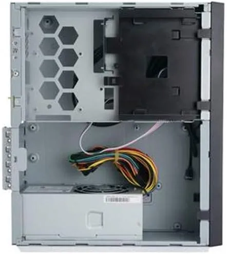 IN WIN Small Form Factor Micro-ATX Desktop Case with Built-In PSU