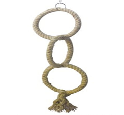 SaaS Bird Rope Ring Toy 13x50cm SaaS Bird Rope Ring Toy 13x50cm
