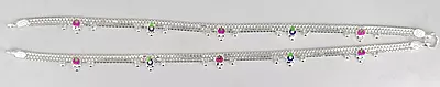 Indian Silver Anklets