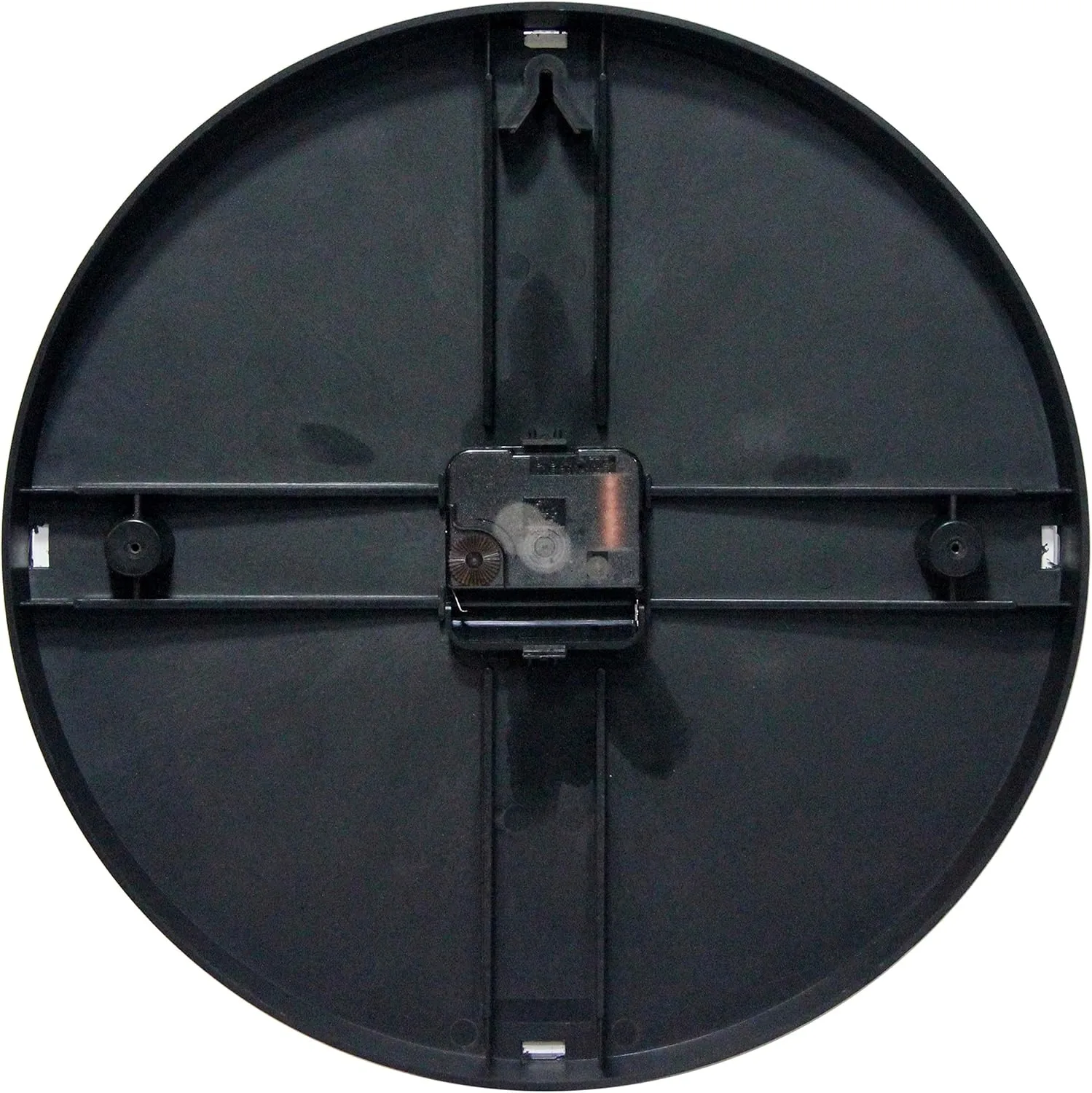 Infinity Instruments 12 Inch Prosaic Round Non-Ticking Silent Battery Operated Easy to Read Clock for Office, Classroom