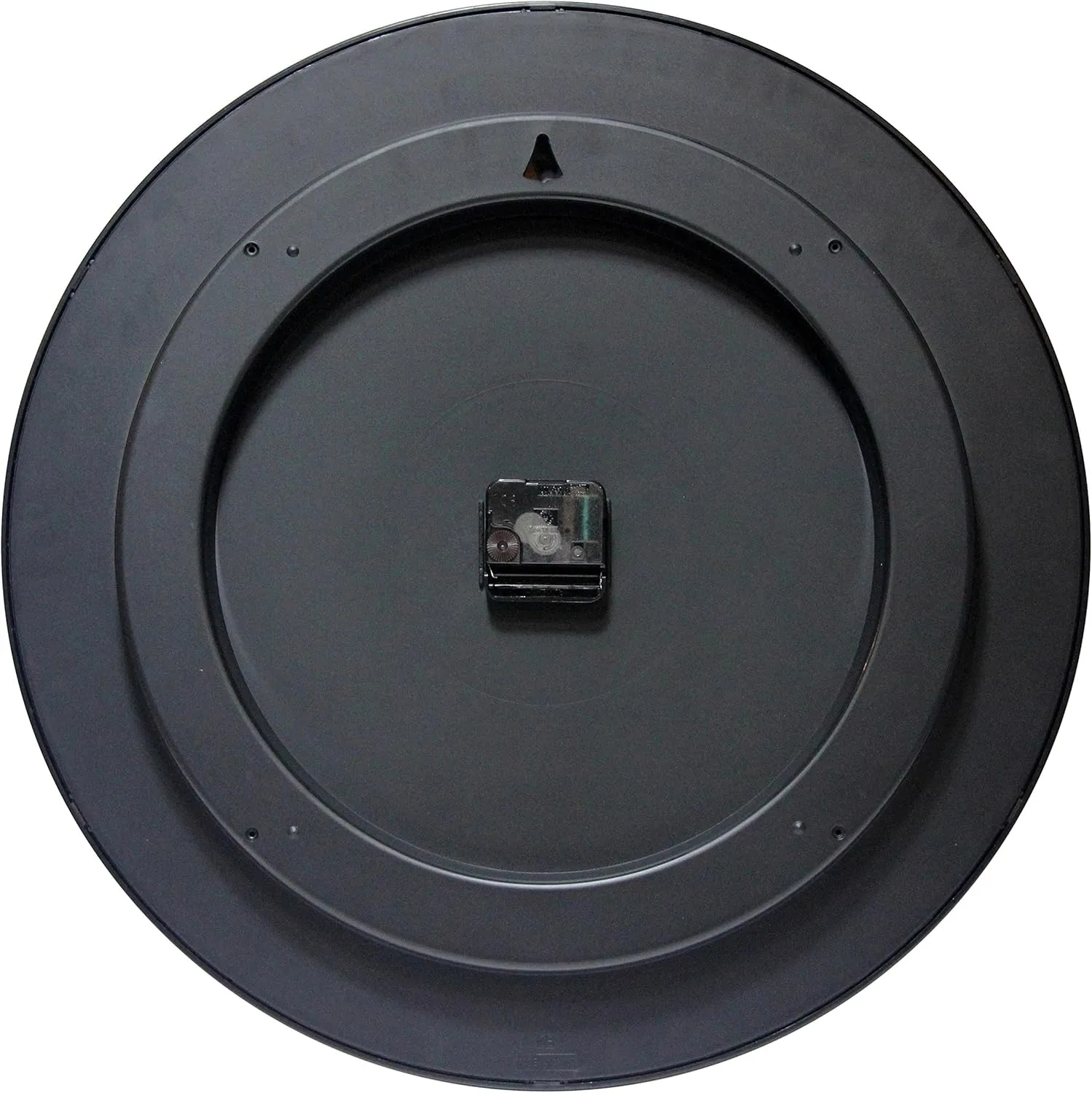 Infinity Instruments 19 inch Large Round Non-Ticking Silent Battery Operated Easy to Read Clock for Office, Classroom