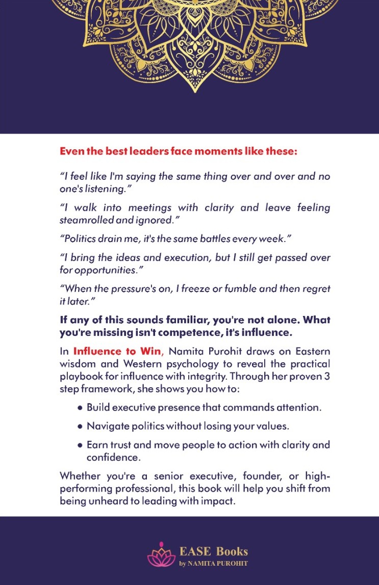 Influence To Win Book Influence To Win Book