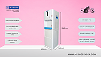 Infographic Picture of Blue Star Water Dispenser BWD3FMCUA with Storage Cabinet