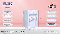 Infographic image of Atlantis Basic Mini Hot and Normal Water Dispenser.