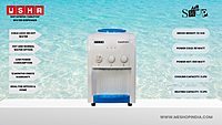 Infographic Image of Usha Instafresh Countertop Water Dispenser. Infographic Image of Usha Instafresh Countertop Water Dispenser.