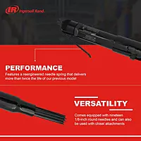 Ingersoll Rand 125-A Air Needle Scaler with 1/8-Inch Stroke