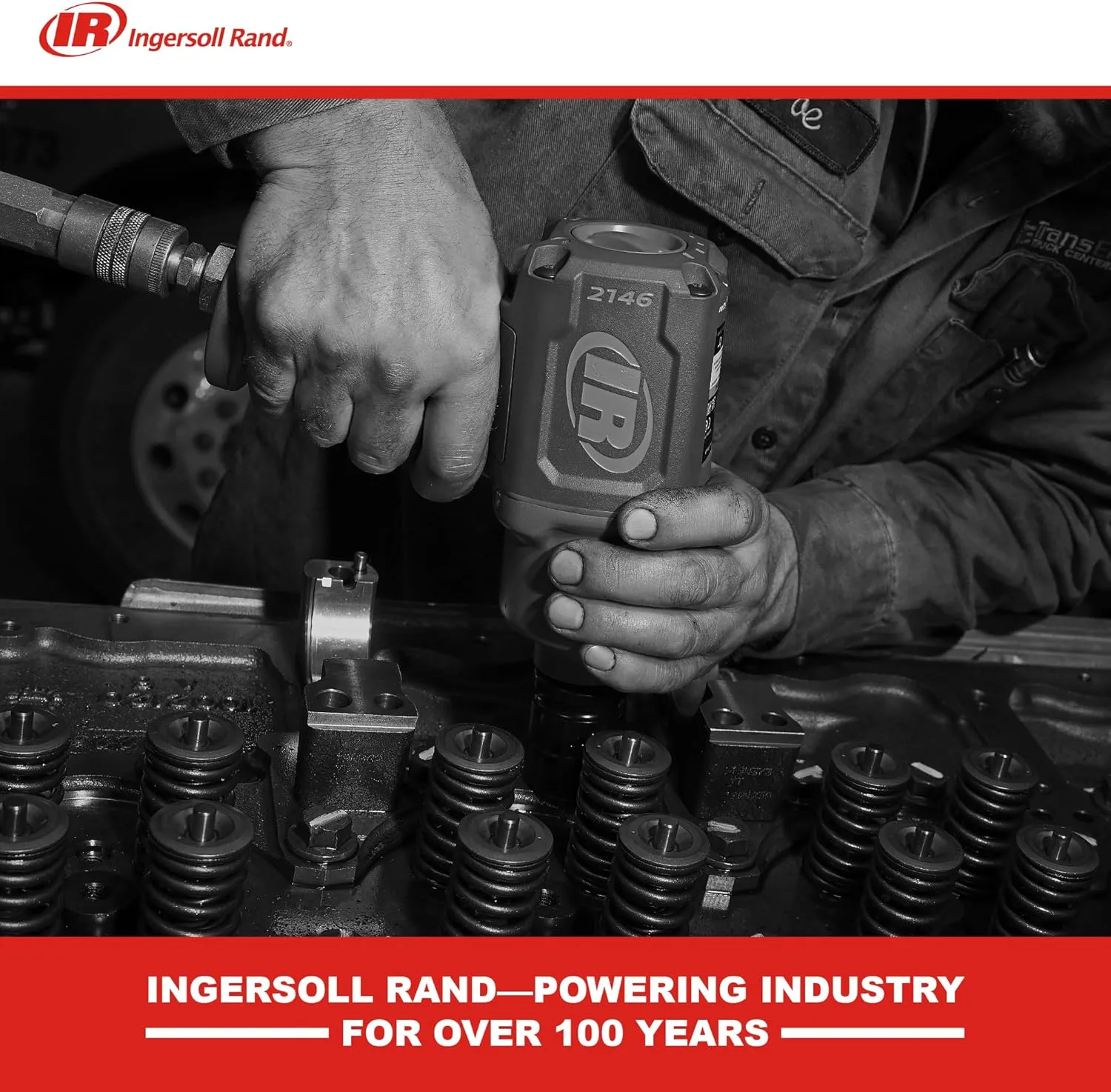 INGERSOLL RAND 3/4" Drive Air Impact Wrench with Quiet Technology
