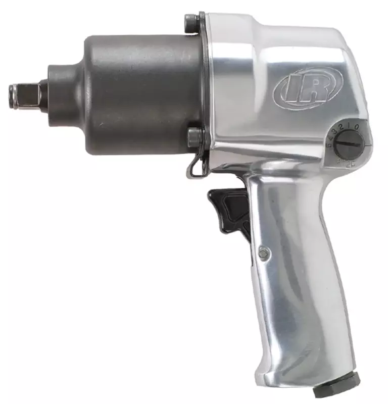 Ingersoll Rand 244A 1/2" Air Impact Wrench, 500 ft-lbs Max Torque, Super Duty, Pistol Grip Standard Anvil