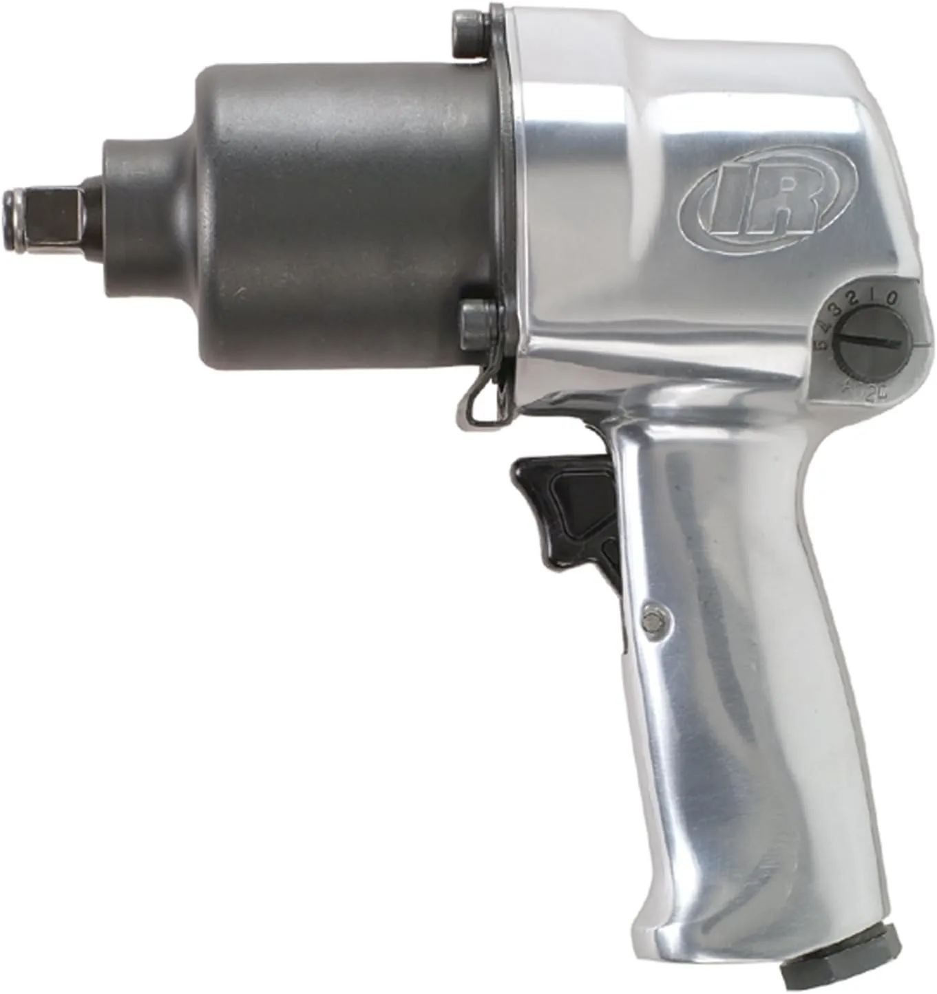 Ingersoll Rand 244A 1/2" Air Impact Wrench, 500 ft-lbs Max Torque, Super Duty, Pistol Grip Standard Anvil