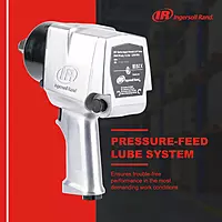 Ingersoll Rand 261 3/4" Air Impact Wrench, 1,100 ft-lbs Max Torque, Super Duty