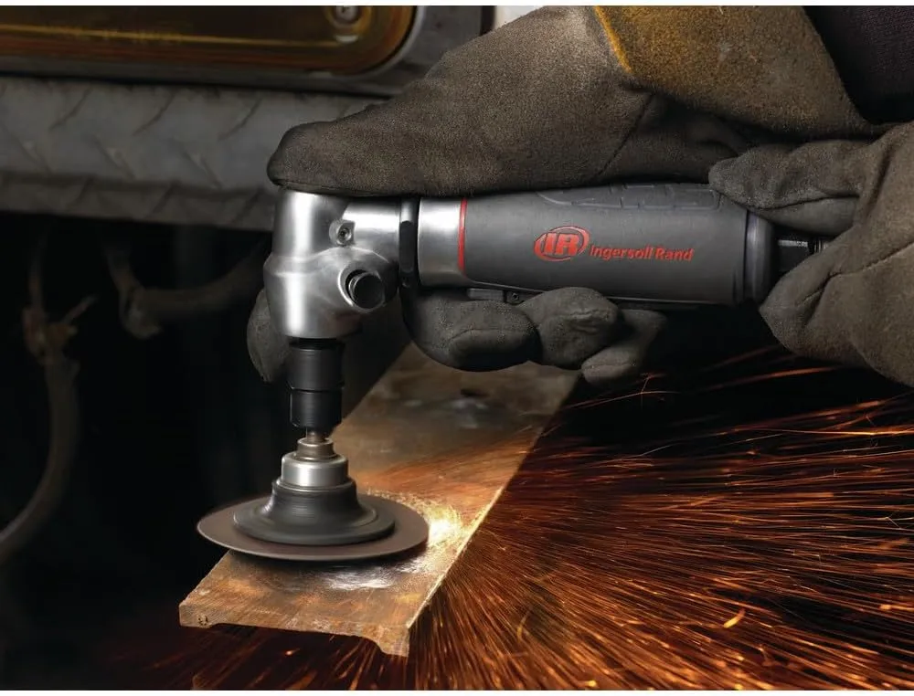 Ingersoll Rand 5102MAX Air Die Grinder – Right Angle, Ergonomic Grip, 0.4 HP and 20,000 RPM Motor, Lightweight Tool