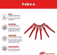 Ingersoll Rand P4EV-6 Air Reciprocating Saw Blades for all standard shank air reciprocating saws