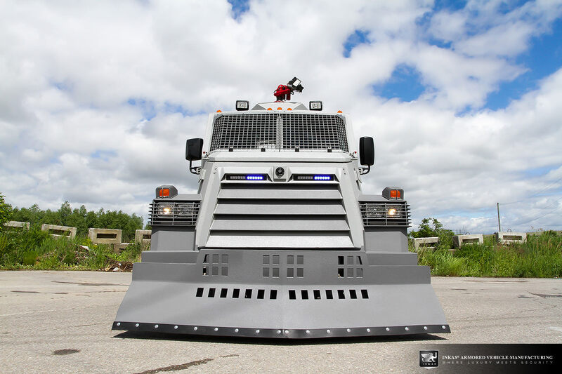 Armored Inkas Riot Control