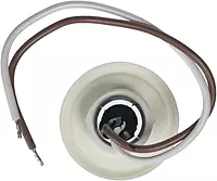 Innovative Lighting 011-5540-7 White Led Clear Lens Bulkhead Shortie with White Grommet