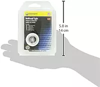 Innovative Lighting 011-5540-7 White Led Clear Lens Bulkhead Shortie with White Grommet