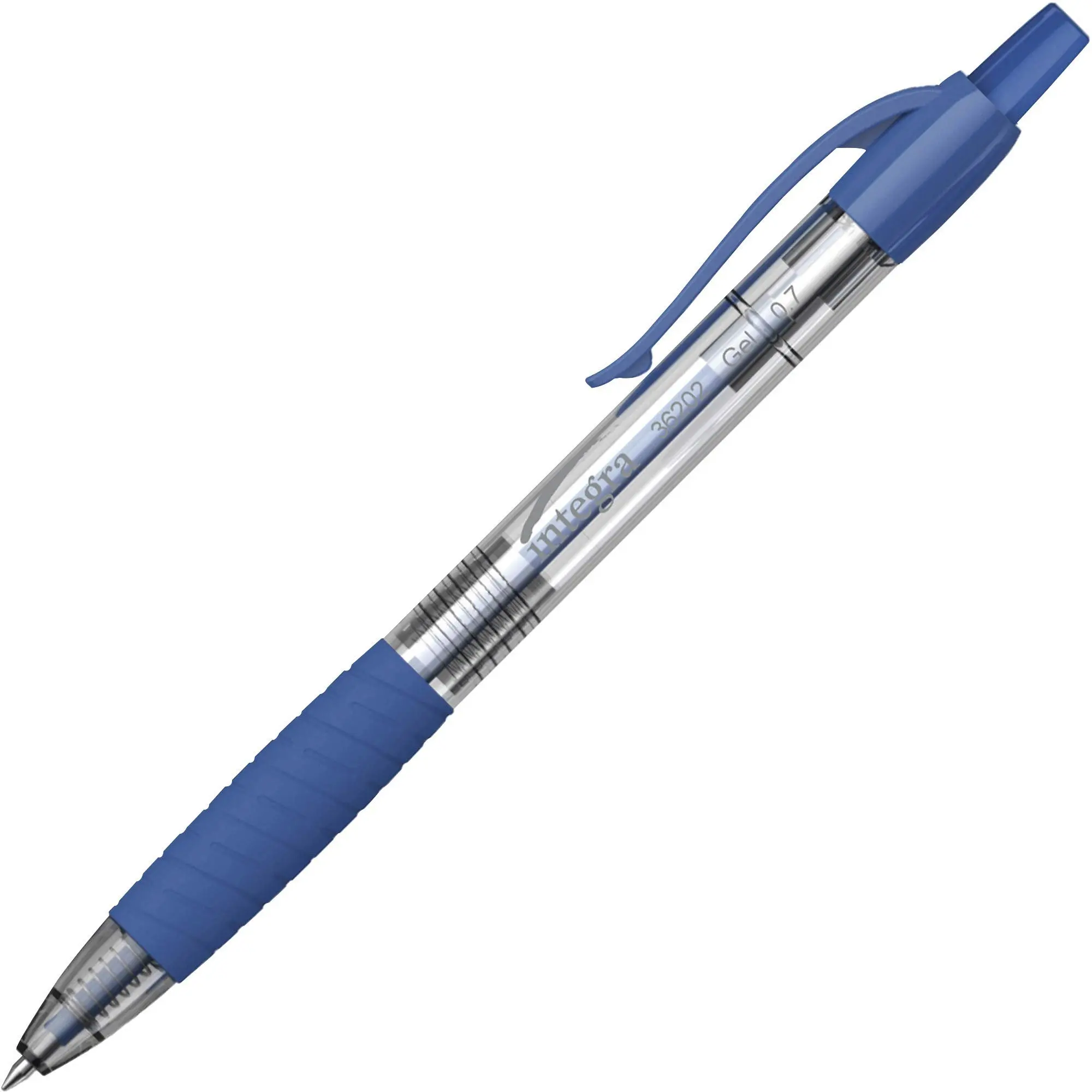 Integra Retractable 0.7mm Gel Pen (Pack of 12)