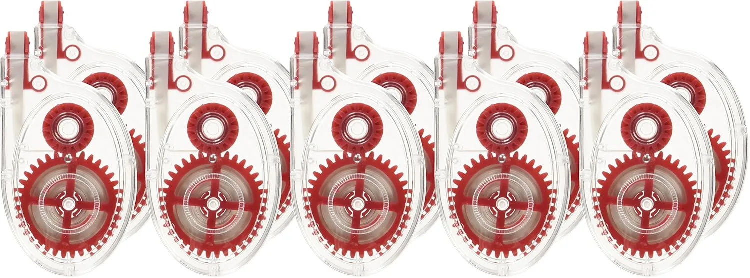 Integra Side-Apply Correction Tape, 0.20in x 394in, 10 Pack - Smoke (ITA60233)