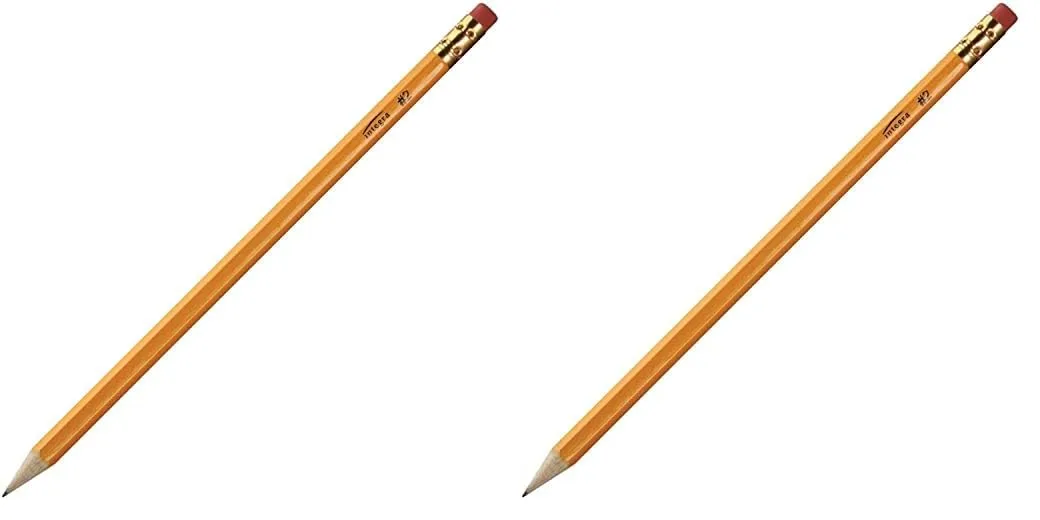 Integra Presharpened Pencils, #2 Lead, Yellow Barrel, Pack Of 12 Pencils