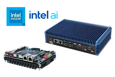 NUC-ADLN - Compact Fanless Embedded Computer with Intel Processor N97 Quad-core Processor Onboard